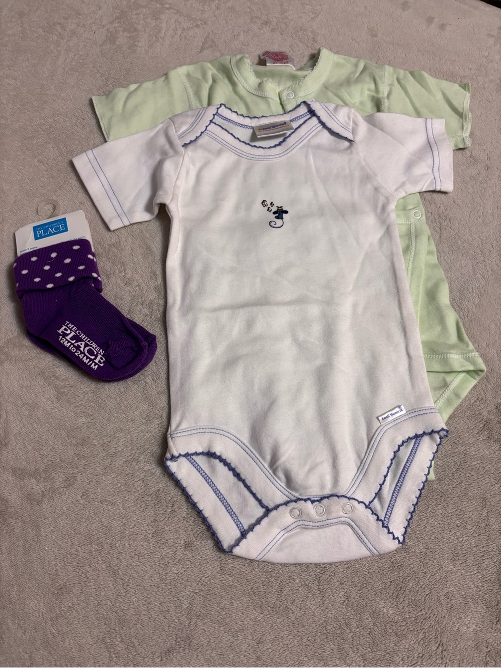 24 Month Onesie with Socks Bundle